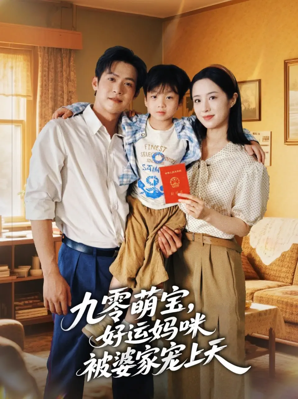 《九零萌宝好运妈咪被婆家宠上天》：欢喜冤家逆袭人生，甜蜜温馨的家庭养成记